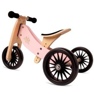 Tiny Tots PLUS 2-in-1 Tricycle and Balance Bike (Rose)